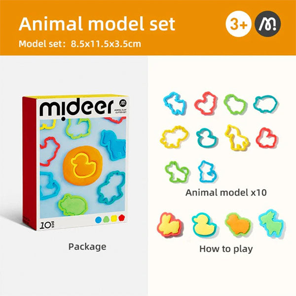 Moldes Plastilina 10 unidades