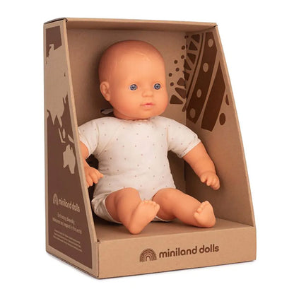 Muñeco Caucásico Blandito 32 cm Miniland