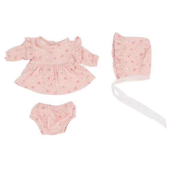 Muñeco Helena con Vestido y Gorrito Pink Flowers