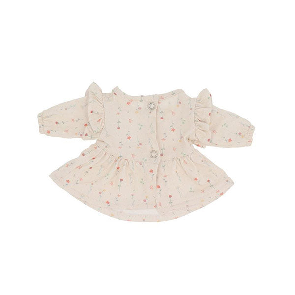 Muñeco Helena con Vestido y Gorrito White Flowers