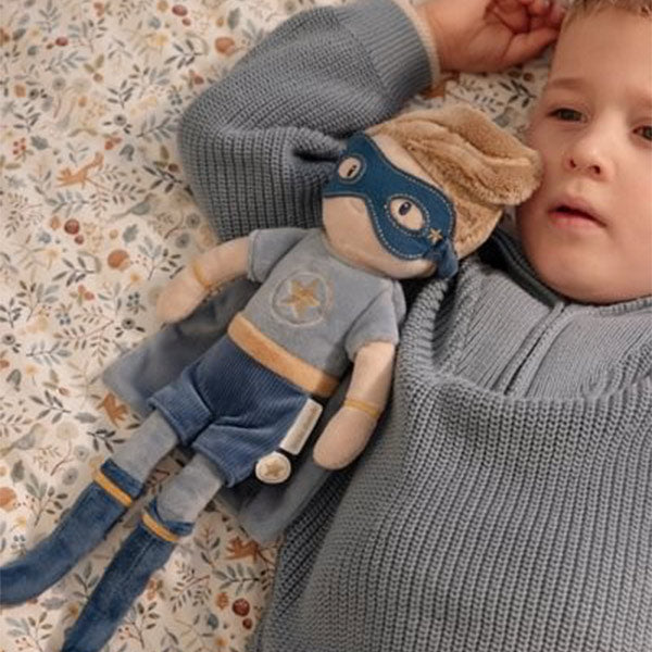 Muñeco Superhéroe Jim Blandito Little Dutch