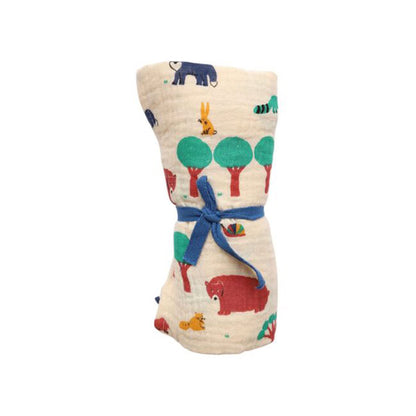 Muselina Animales La Foret 70x70 cm