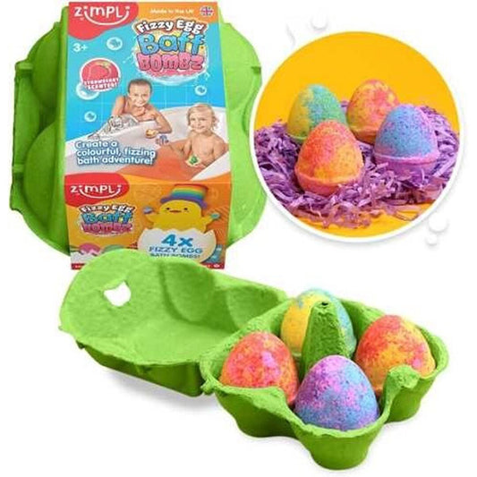 Pack 4 Bombas Baño Huevos De Pascua