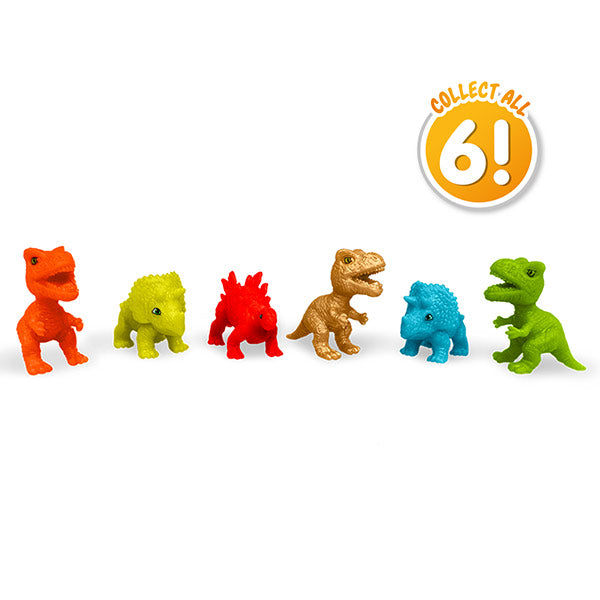Pack 6 Bombas Baño Sorpresa Dinos Zimpli