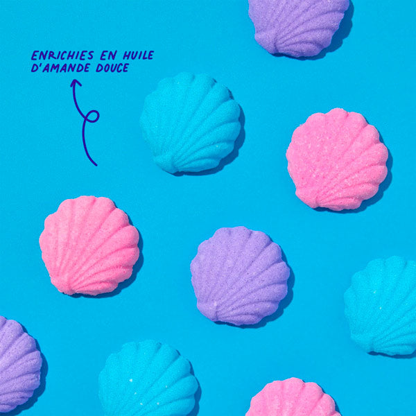 Pack 7 Bombas Baño Nailmatic Conchas