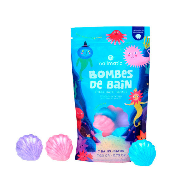 Pack 7 Bombas Baño Nailmatic Conchas
