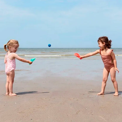 Palas y Pelota Para Playa Cuppi Banana Blue