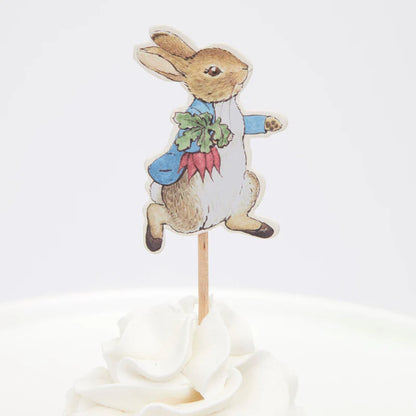 Palillos Fiesta Meri Meri Peter Rabbit 12 uds
