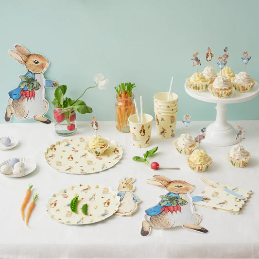 Palillos Fiesta Meri Meri Peter Rabbit 12 uds