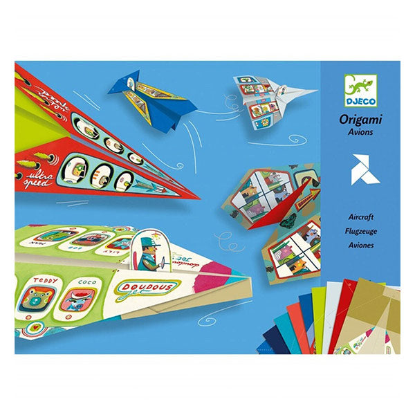 Papiroflexia Origami Aviones Djeco