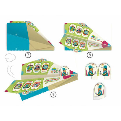 Papiroflexia Origami Aviones Djeco