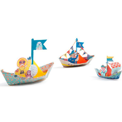 Papiroflexia Origami Barcos Flotantes Djeco