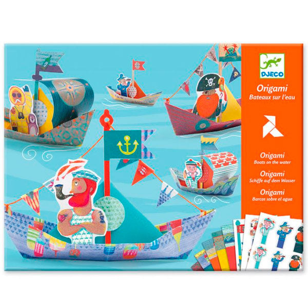 Papiroflexia Origami Barcos Flotantes Djeco