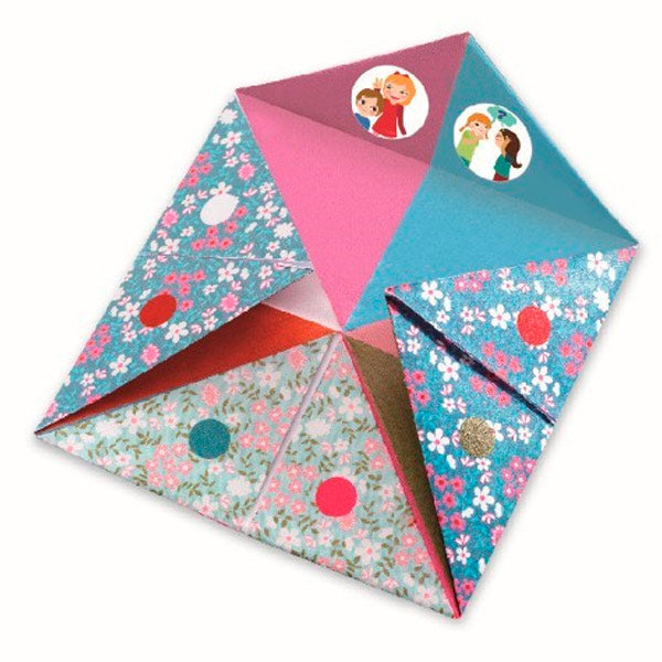 Papiroflexia Origami Salero Flores Djeco