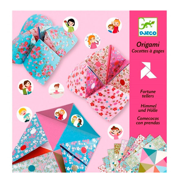 Papiroflexia Origami Salero Flores Djeco
