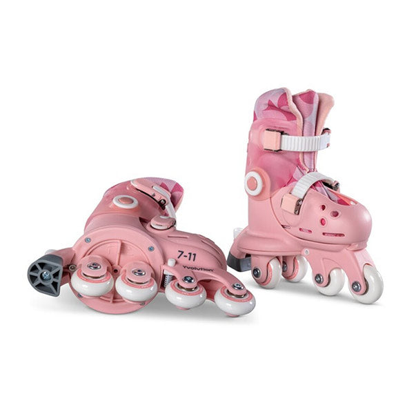 Patines Evolutivos Twista Rosa T30-34 Caja