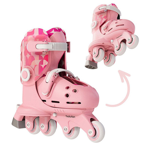 Patines Evolutivos Twista Rosa T30-34 Caja