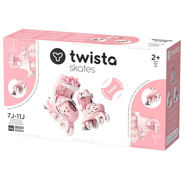 Patines Evolutivos Twista Rosa T30-34 Caja