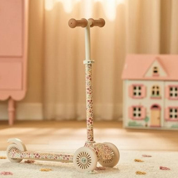 Patinete Tres Ruedas Offwhite Little Dutch