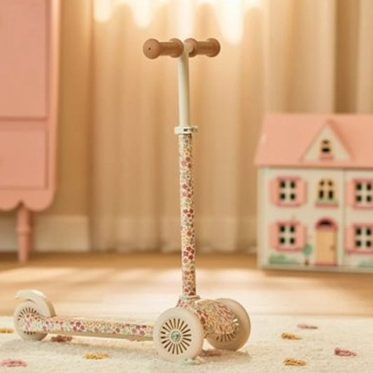 Patinete Tres Ruedas Offwhite Little Dutch