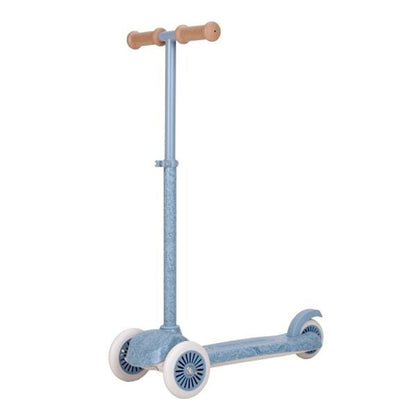 Patinete Tres Ruedas Safari Azul Little Dutch