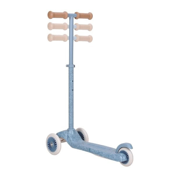 Patinete Tres Ruedas Safari Azul Little Dutch
