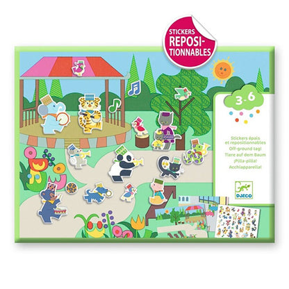 Pegatinas Reutilizables Charanga Djeco