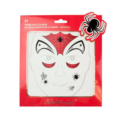 Pegatinas Para La Cara Arañas Halloween