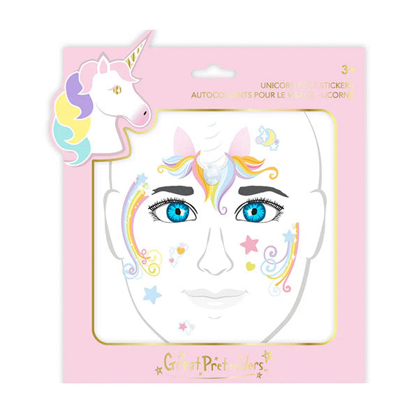 Pegatinas Para La Cara Hada Unicornio Great Pretenders