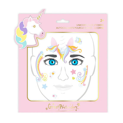 Pegatinas Para La Cara Hada Unicornio Great Pretenders