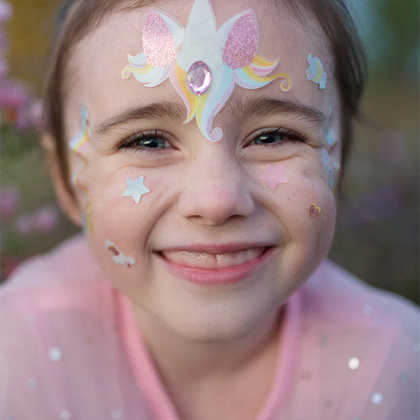 Pegatinas Para La Cara Hada Unicornio Great Pretenders