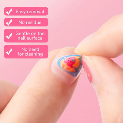 Pegatinas Para Uñas Con Espejo Princesa Floral