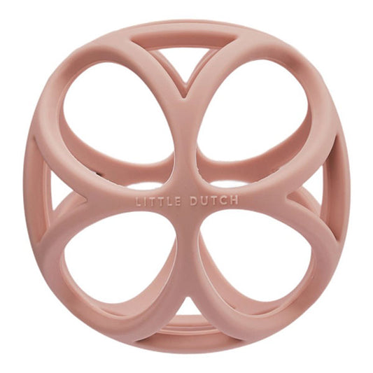 Pelota Sensorial Little Dutch Silicona Rosa