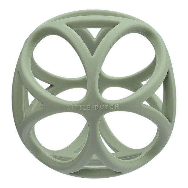 Pelota Sensorial Little Dutch Silicona Verde