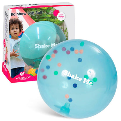 Pelota Sensorial Arcoíris Con Pelotas Mini Interior