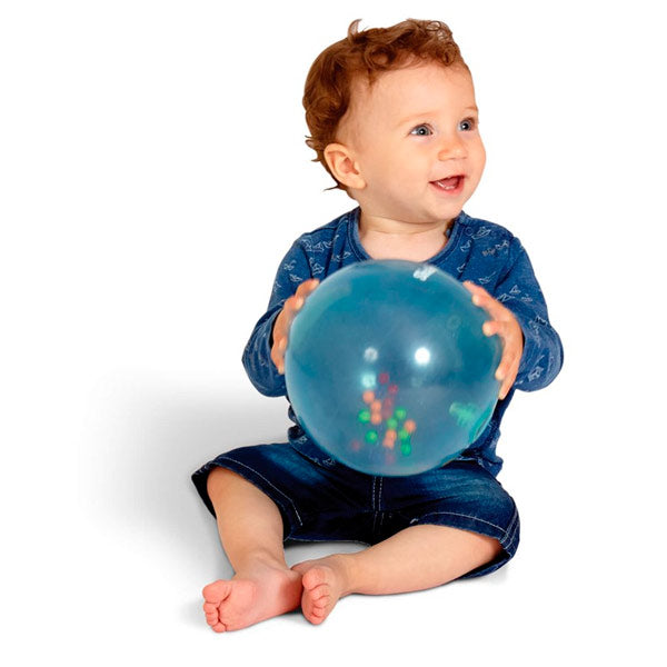Pelota Sensorial Arcoíris Con Pelotas Mini Interior
