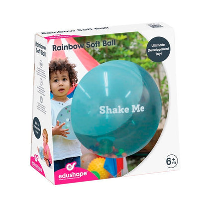 Pelota Sensorial Arcoíris Con Pelotas Mini Interior