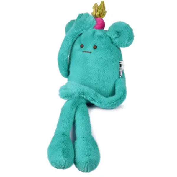 Peluche Billie Radish Azul Océano Rábano 50 cm