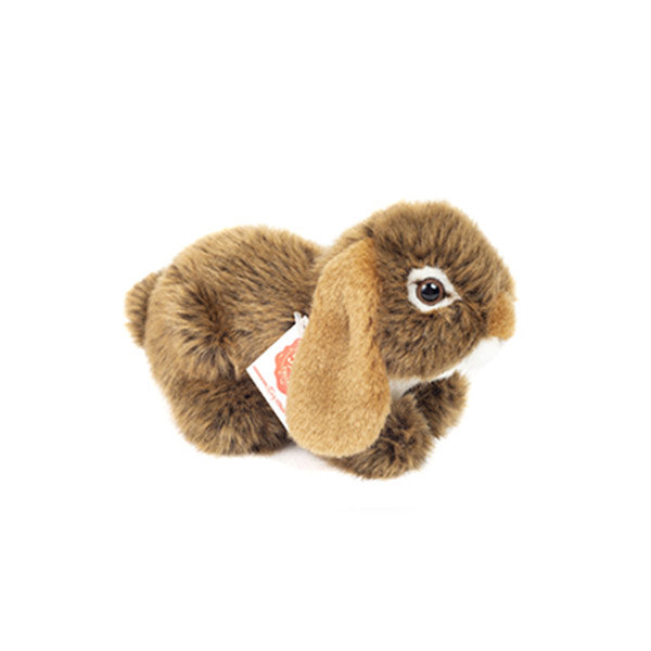 Peluche Conejo Orejas Grandes Marrón 18 cm