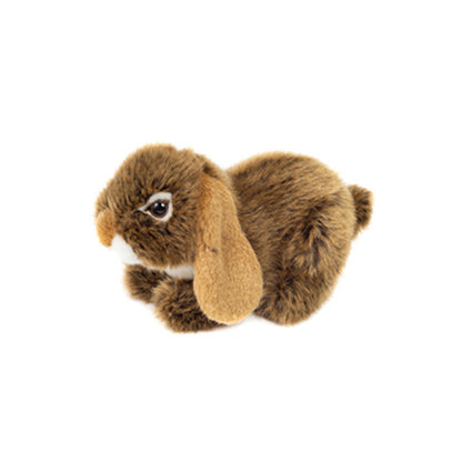 Peluche Conejo Orejas Grandes Marrón 18 cm