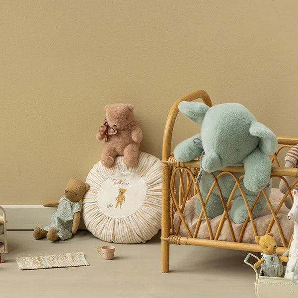 Peluche Elefante Mediano Menta Suave