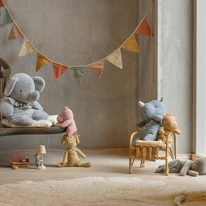 Peluche Gatito Negro Durmiendo Maileg