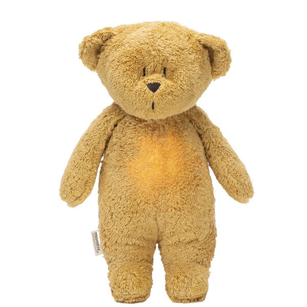 Peluche Oso Moonie Luz Y Sonido Orgánico 2.0 Honey