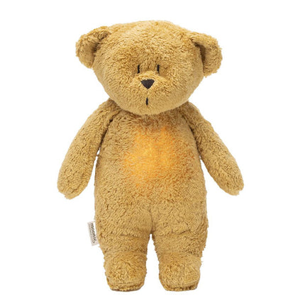 Peluche Oso Moonie Luz Y Sonido Orgánico 2.0 Honey