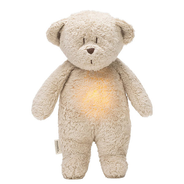 Peluche Oso Moonie Luz Y Sonido Orgánico 2.0 Sand
