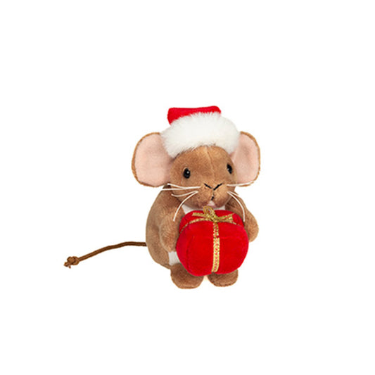 Peluche Ratón Con Regalo 11 cm