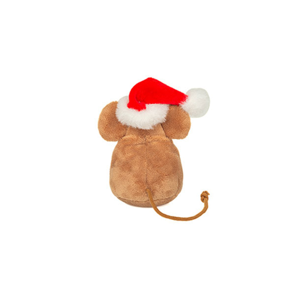Peluche Ratón Navideño Con Galleta 11 cm