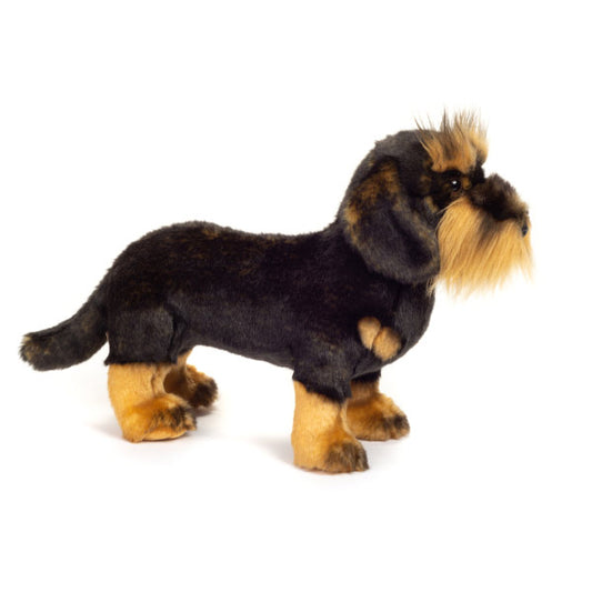 Peluche Teckel Pelo Duro 28 cm