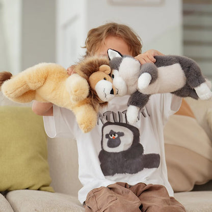 Peluche Tu Amigo Leonard El León Tumbado
