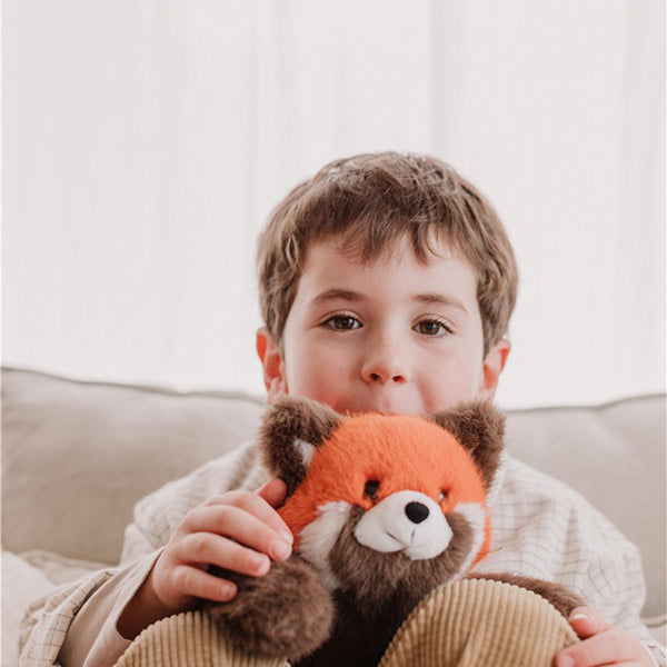 Peluche Tu Amigo Rusty El Panda Rojo Tumbado